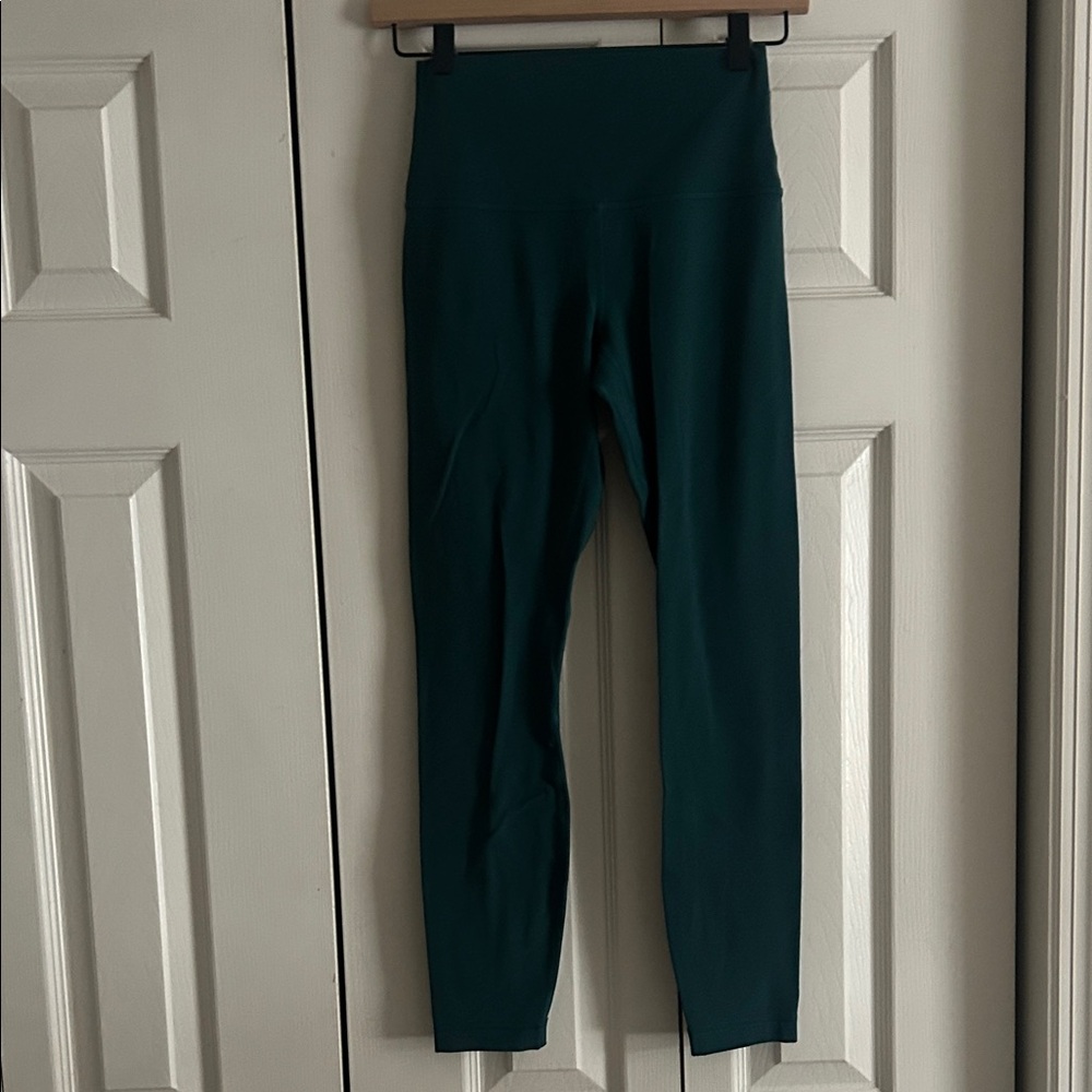 Teal Lulu leggings